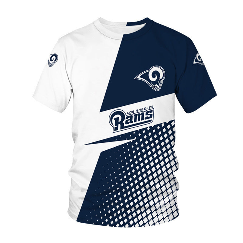 Cricket T Shirt Breathable Mesh Style for Sports Camouflage Printed Short Sleeve T-shirt Vikings Vikings