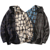 Men's Shirts Large Size Long Sleeve Shirt Cardigan