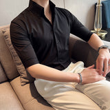 Men Shirts V-neck Shirt