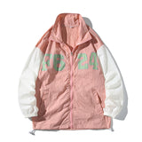 Varsity Jacket Stand-up Collar Jacket