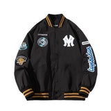 New York NYC Varsity Jacket Casual Baseball Uniform