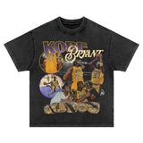 In Memory of Kobe T Shirt T-shirt Retro Loose Short Sleeve Men