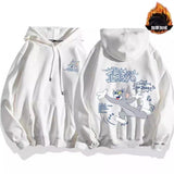 Tom and Jerry Hoodie Sweater Men's Autumn and Winter Long Sleeves Coat