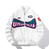 Varsity Jacket Embroidered Coat Loose Baseball Uniform