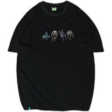 Men T Shirt Summer Casual Tops Men's Clothes Summer Wear Vintage Men's round Neck Short Sleeve Casual Loose Letter Printed T-shirt