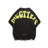 Men T Shirt Summer Casual Tops Men's Summer Short Sleeve T-shirt Men's Summer Letter Fashion Brand round Neck Loose Half Sleeve