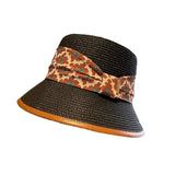 Straw Hat Sun Bucket Hat Summer Outdoor Sun-Proof Beach Hat