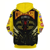 Cobra Kai Hoodie 3D Printing