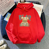 Slogan Graphic Hoodie Loose-Fitting Coat Top