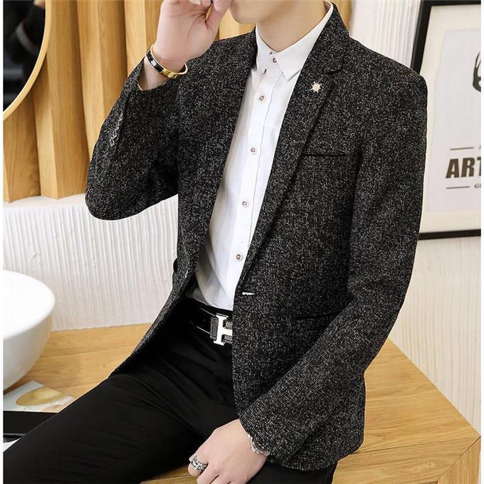 Casual Groom Attire Tuxedo Suits for Men Business Men Suit Men Coat Jacket Men Spring and Autumn Leisure