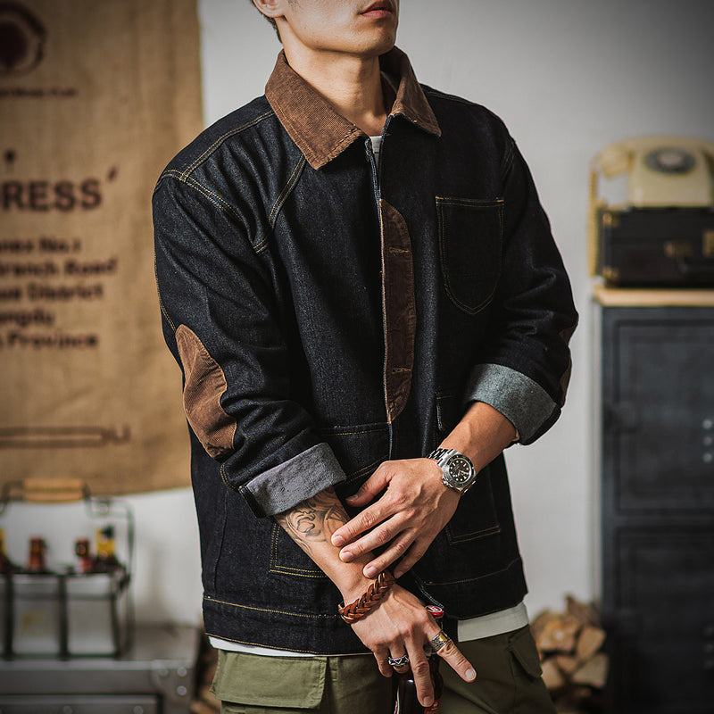 Denim Shirts Jacket Washed Denim Shirt