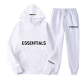 Fear Of God Fog Essentials Hoodie & Sweatpant 2 Piece Set For Men And Women