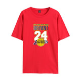 In Memory of Kobe T Shirt Spring Leisure Trendy Fashion Men and Women Short Sleeve
