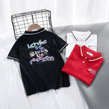 Children Boy Polo Shirts Summer Boys Lapel Short Sleeve Polot Shirt