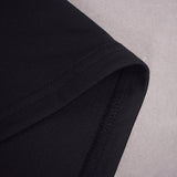 Bella Hadid Dress Sexy Long Sleeve Hollow Cross-Shoulder Bag Hip Dress