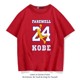 In Memory of Kobe T Shirt Short-Sleeved T-shirt Men's Sports