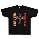 Rock Star T Shirt Girls N'Roses 2016 Not in This Lifetime T-shirt Rock Band Loose Short Sleeve