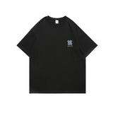 Man Summer T Shirt Printed Round Neck