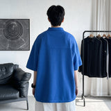 Men's T-Shirt 2022 Summer Men's plus Size Short Sleeve Polo Shirt