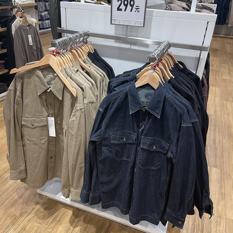 Denim Shirts Denim Long Sleeve Washed