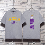 In Memory of Kobe T Shirt Commemorative Kobe Basketball Clothes No. 24 Loose Large Size Cotton