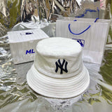 Yankee and Dogers Bucket Hat Corduroy Men and Women Fashion Bucket Hat