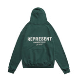 Present Hoodie Loose Zip Hooded Sweater for Men and Women