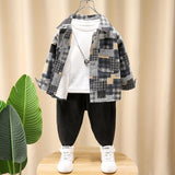 Toddler Boys Jackets Boys' Coat Spring and Autumn Children's Shirt