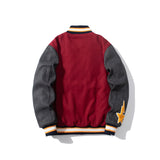 BAPE Varsity Jacket Embroidery Stitching Jacket Baseball Uniform Coat Casual Jacket