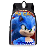 Shadow Backpack Cartoon Sonic 2 Children's Backpack Student Outdoor Casual Boys and Girls Schoolbag