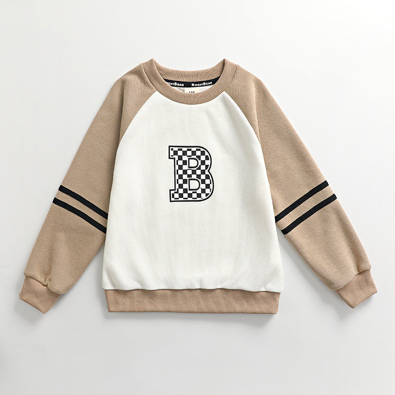 Children Hoodie Sweatshirts Men's Clothing Spring and Autumn Children's Clothing Autumn Boy Leisure