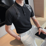 Men Polo Shirts Summer Men's Short-Sleeved Polo Shirt