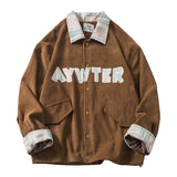 Letterman Jacket Outfit Senior Jackets Varsity Baseball Coat Retro Casual Jacket Men's Top