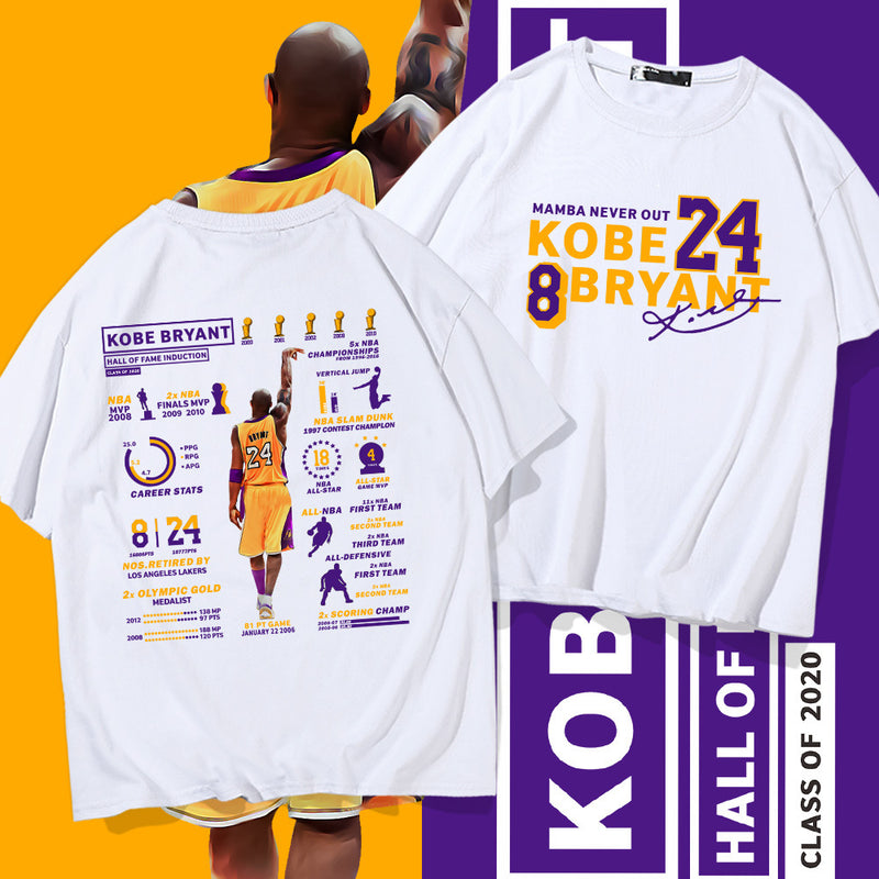 In Memory of Kobe T Shirt Short Sleeve T-shirt Pure Cotton