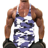 Man Tanks Men's Outdoor Sports Fitness Top