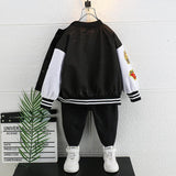 Toddler Boys Jackets Boy's Autumn Coat Children's Baseball Uniform