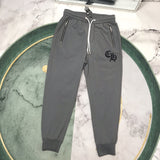 CHH Chrome Heart CHH Spring/Summer Stitching Embroidered Casual Trousers for Men and Women