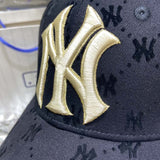 Yankee Baseball Cap Autumn and Winter Hard Top Peaked Cap Men and Women Sun Hat