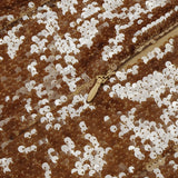 Emily Ratajkowski Dress Champagne Gold Sequin Sling Backless Butterfly off-Shoulder Dress