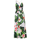 Beth Dutton Bohemian Dress Summer Spring Midi Dresses Floral Strap Dress
