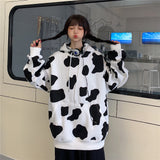 Gothic Lolita Harajuku Style Clothing Hooded Sweater Versatile Student Mid-Length Coat