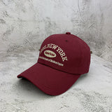 Yankee Baseball Cap Women's Spring and Autumn Leisure Outdoor Baseball Cap Tongue Cap