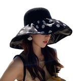 Straw Hat Bucket Hat Big Brim Beach Sun Hat