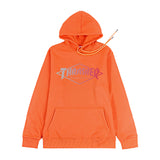 Thrasher Hoodie Flame Hip Hop Style Coat