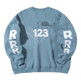 Rrr123 Sweatshirt Rivington ROI Rebis Loose round Neck Sweater Jerry Same Style