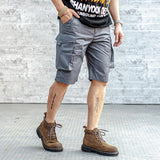 Tactics Style Men Short Shorts Summer Men's Outdoor Travel Light and Comfortable Multi-Pocket Overalls
