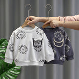 Toddler Boys Sweater Baby Spring and Autumn Clothes Sweater Base Shirt