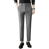 Men Trousers Straight Casual Pants Men's Trousers
