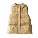 Women Winter Coats Puffer down Vest Fall/Winter down Jacket Vest Female Winter