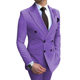 Double Brewed Seersucker Suit Suit Men's Slim Dress